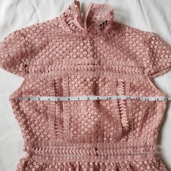 Romeo and Juliet Couture crochet lace dress Small - Picture 7 of 8